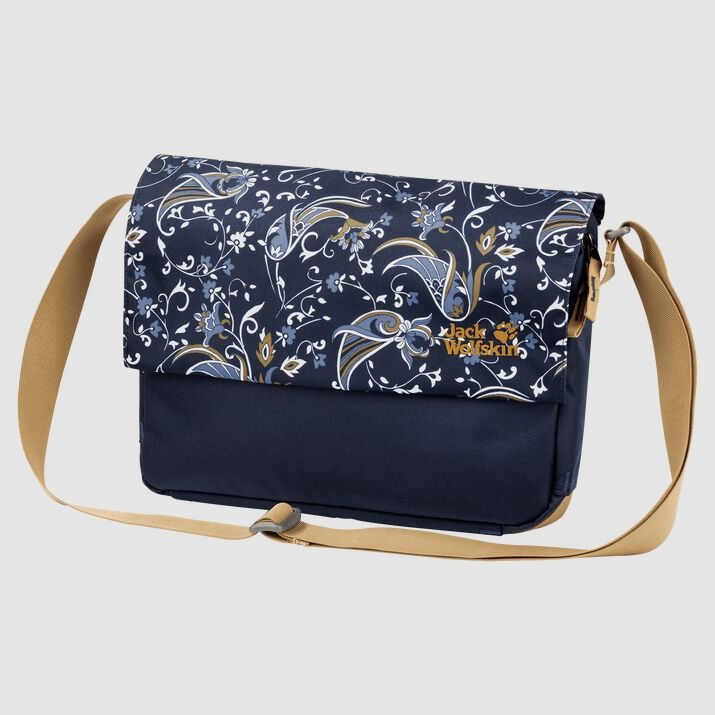 Bolso Hombro Jack Wolfskin Pam Mujer Azul Marino Mexico-7531421